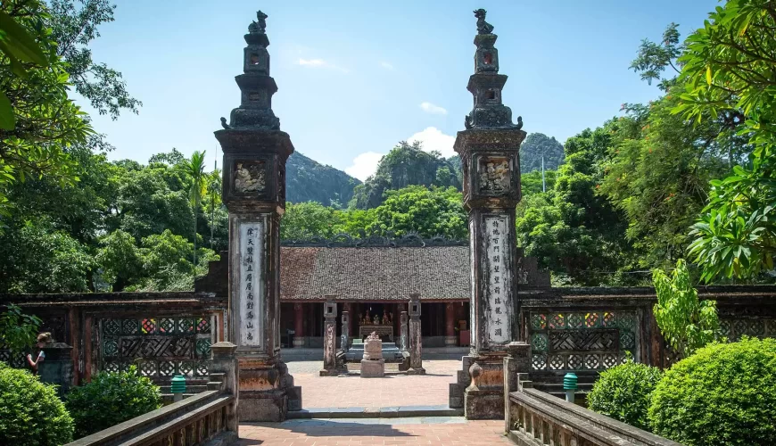 Hoa Lu Ancient Capital in Ninh Binh Vietnam